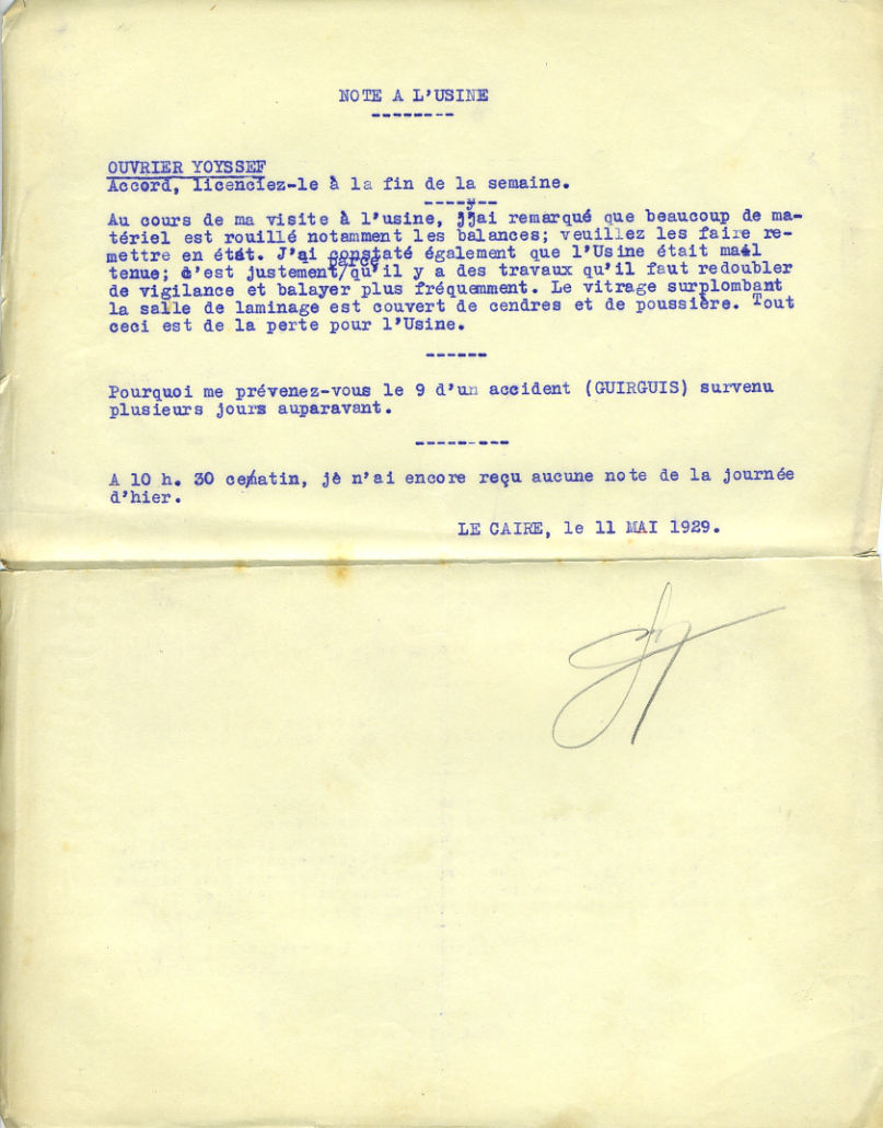 1929-05-11 M. Bougier à René Laruelle