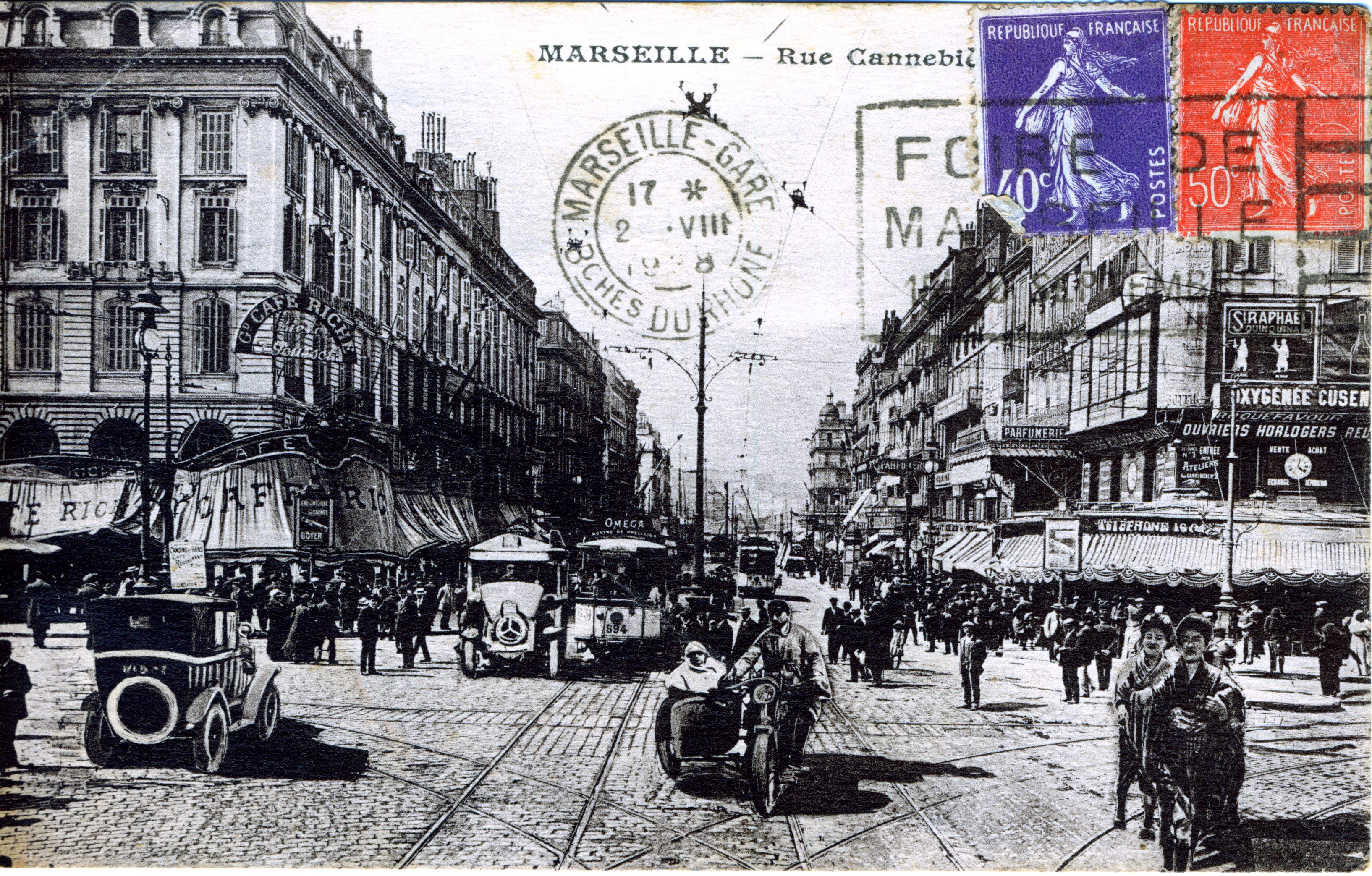 Marseille, rue de la Cannebière