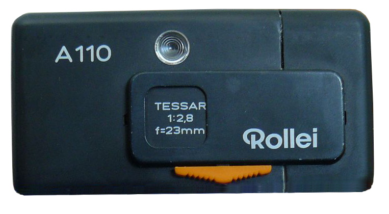 Rollei 110, de face