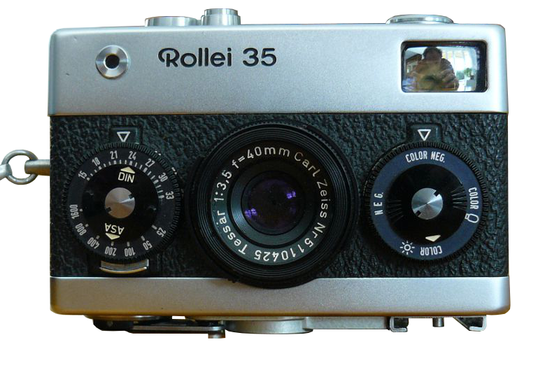 Rollei 35, de face