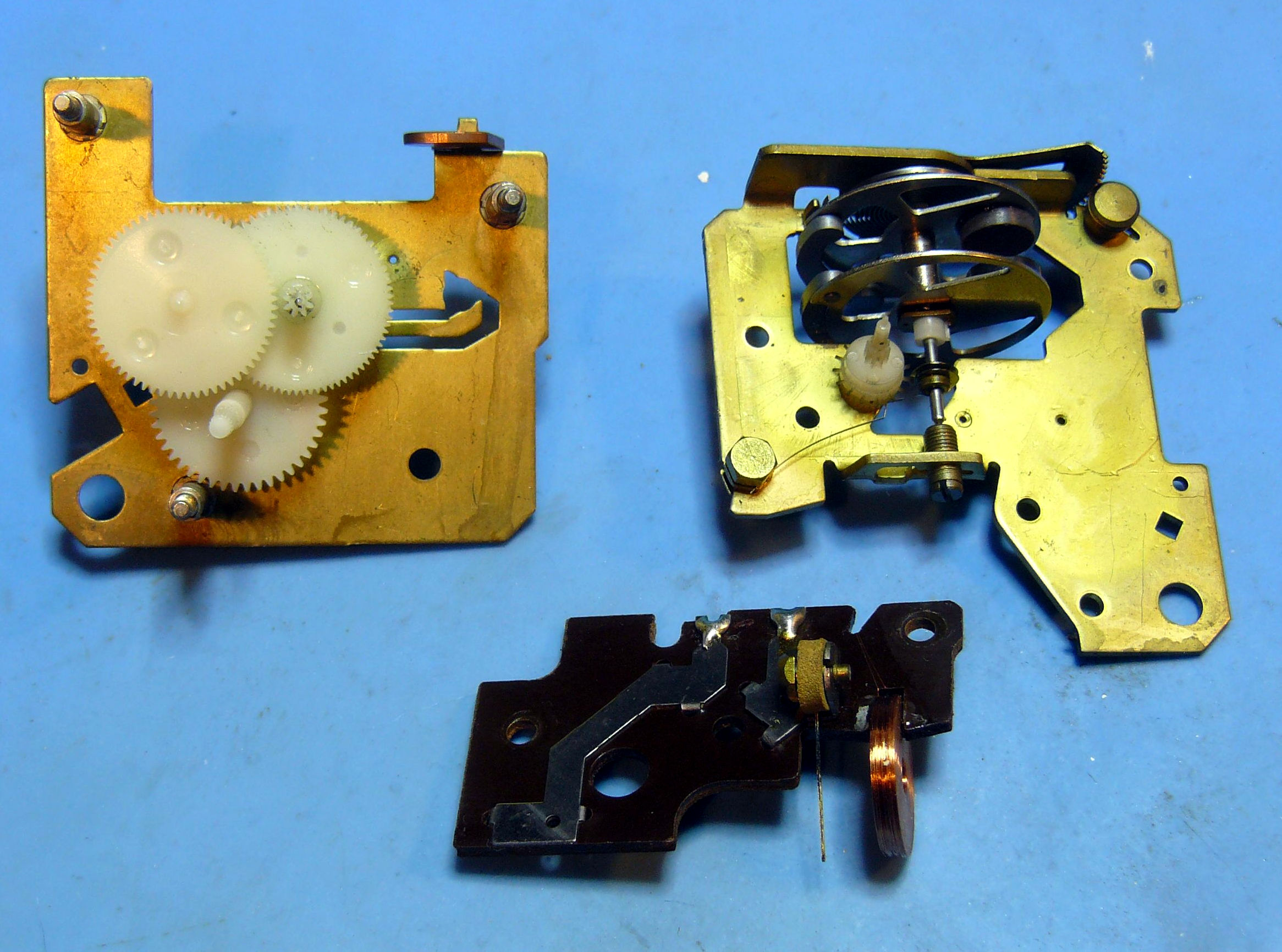 Japy calibre D7H, démonté