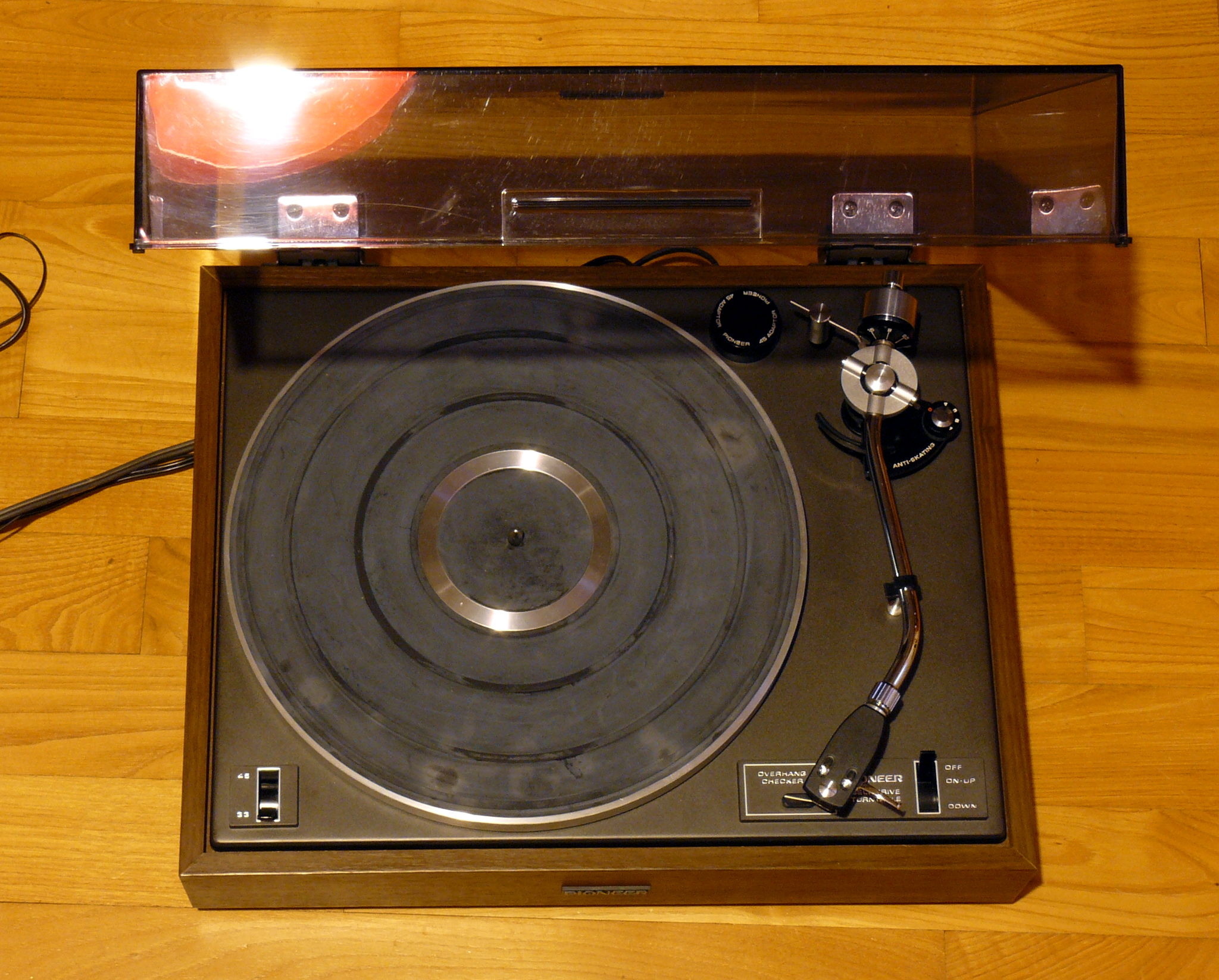 Pioneer PL12D, vue générale