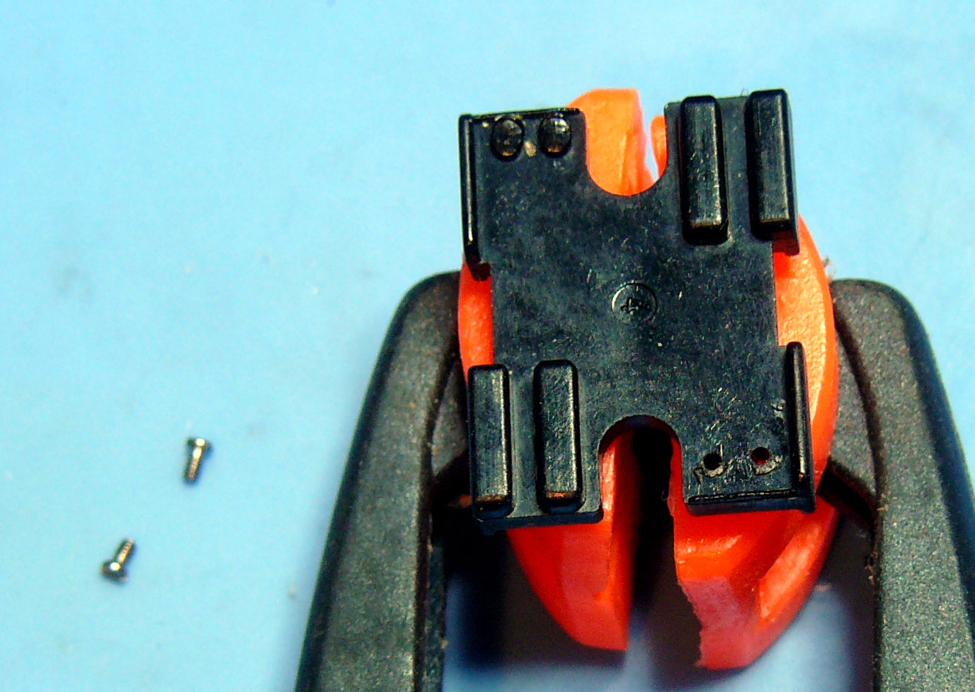 SABA Stereo Compact 963, curseur et chariot du potentiomètre