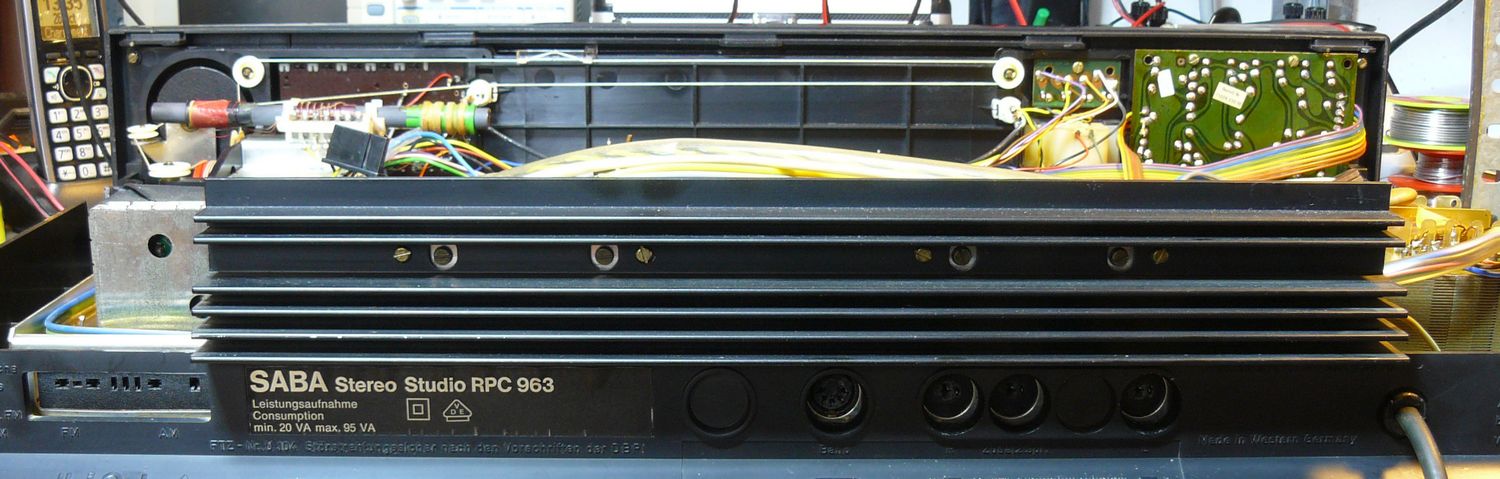 SABA Stereo Compact 963, arrière