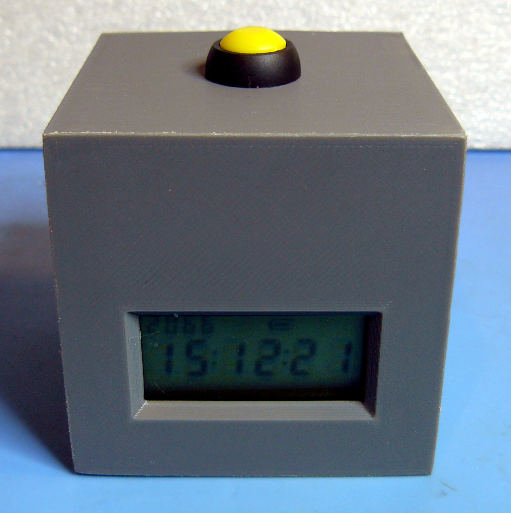 boitier horloge DCF77, face avant