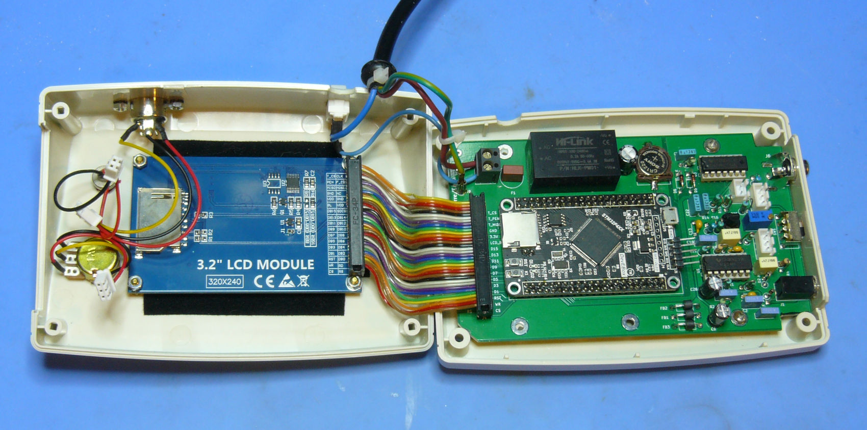circuit imprimé PC-RM4 peuplé + boite