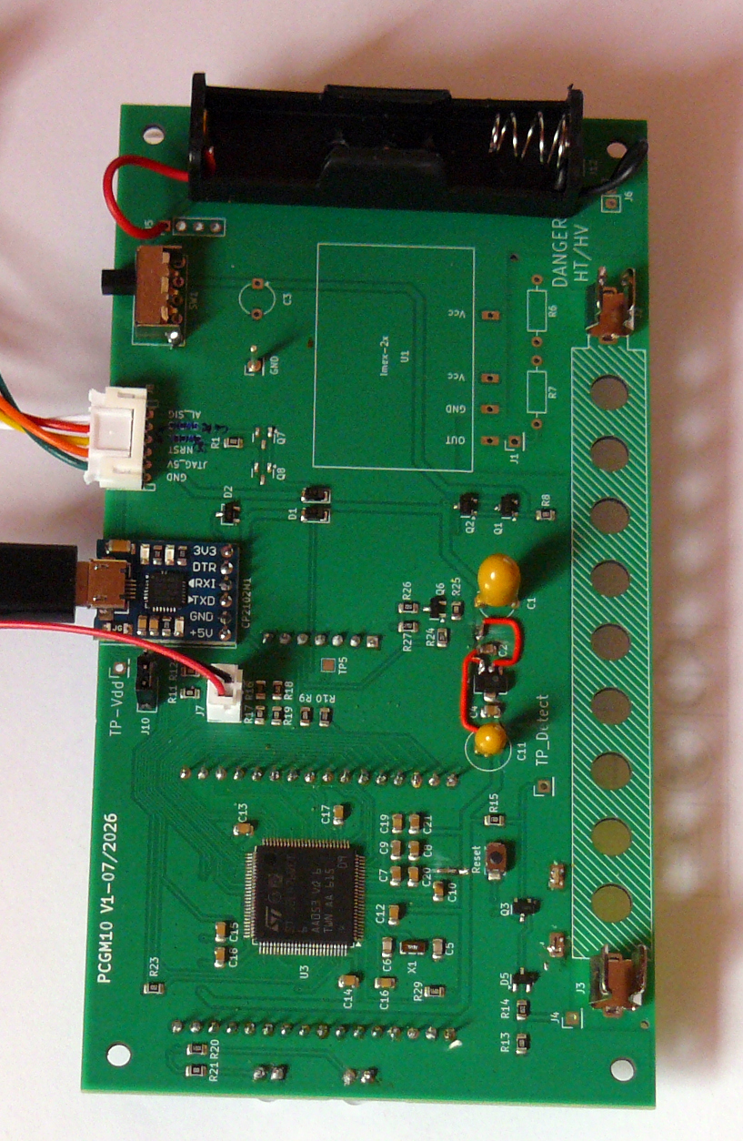 pcgm10, prototype face arrière
