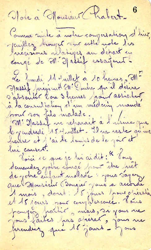 1927-08-18 M. René Laruelle à M. Chabert 1