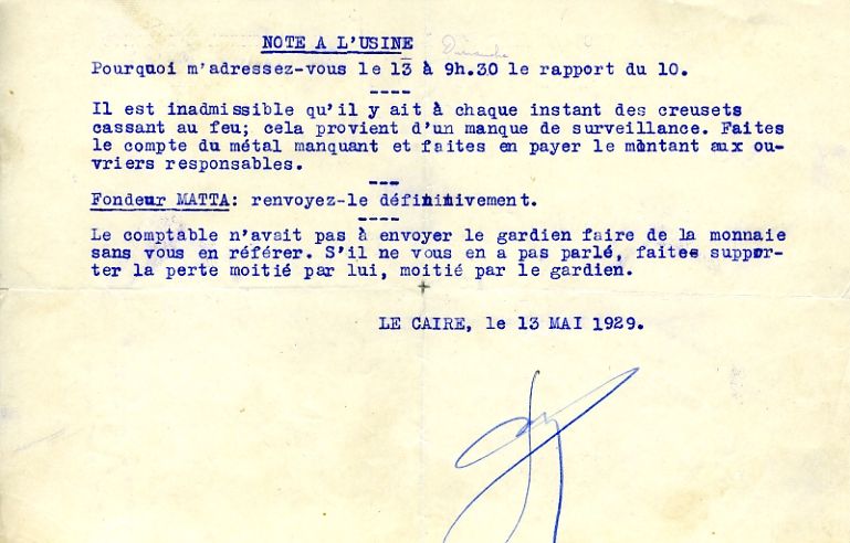 1929-05-13 M. Bougier à René Laruelle