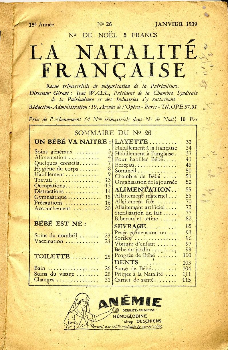 natalité française, page 2
