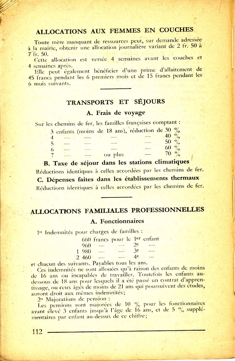 natalité française, page 112