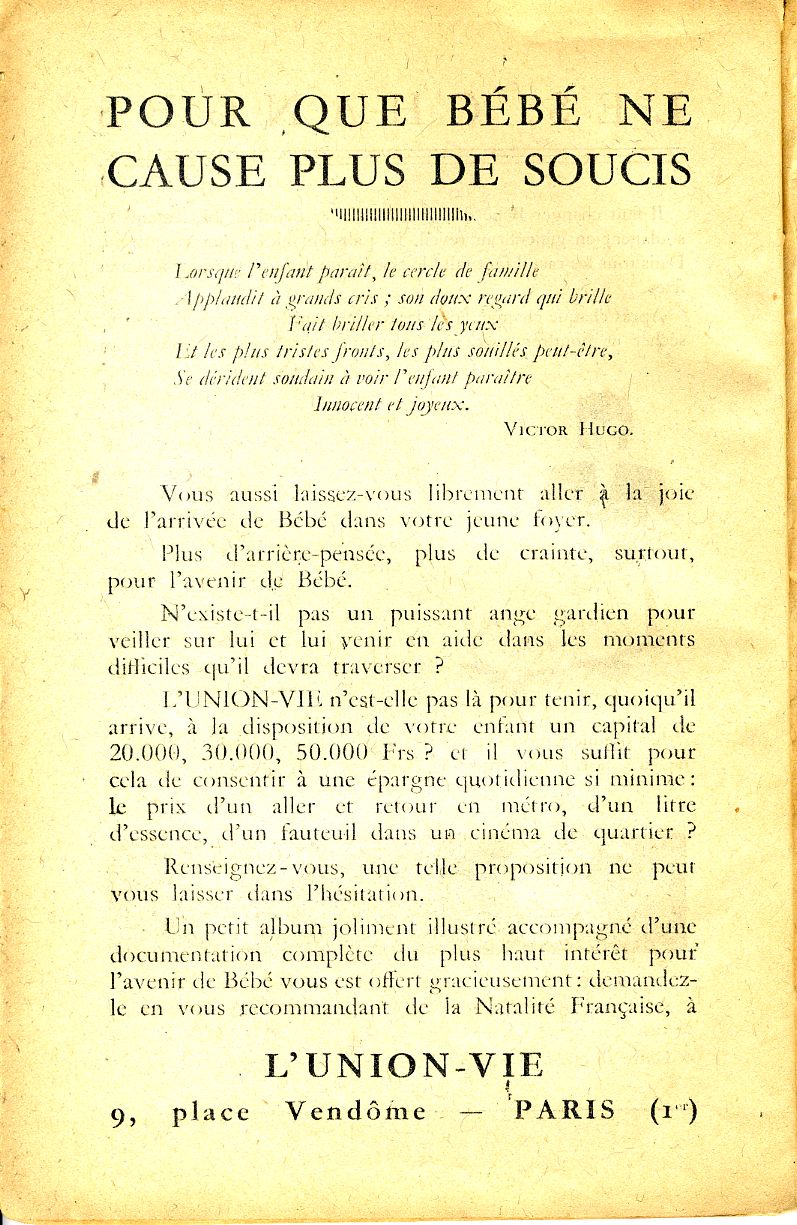 natalité française, page 30