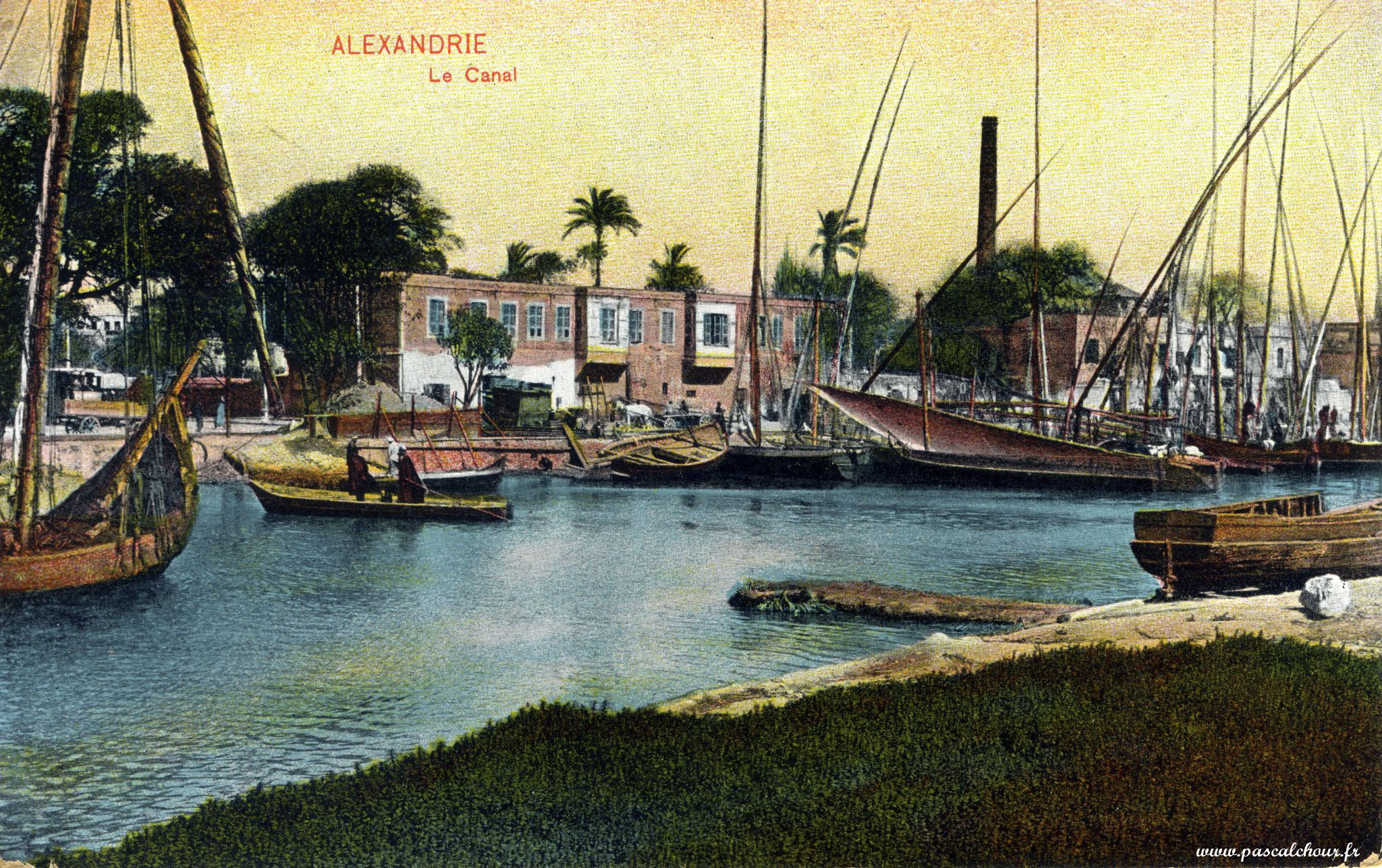Alexandrie, le canal