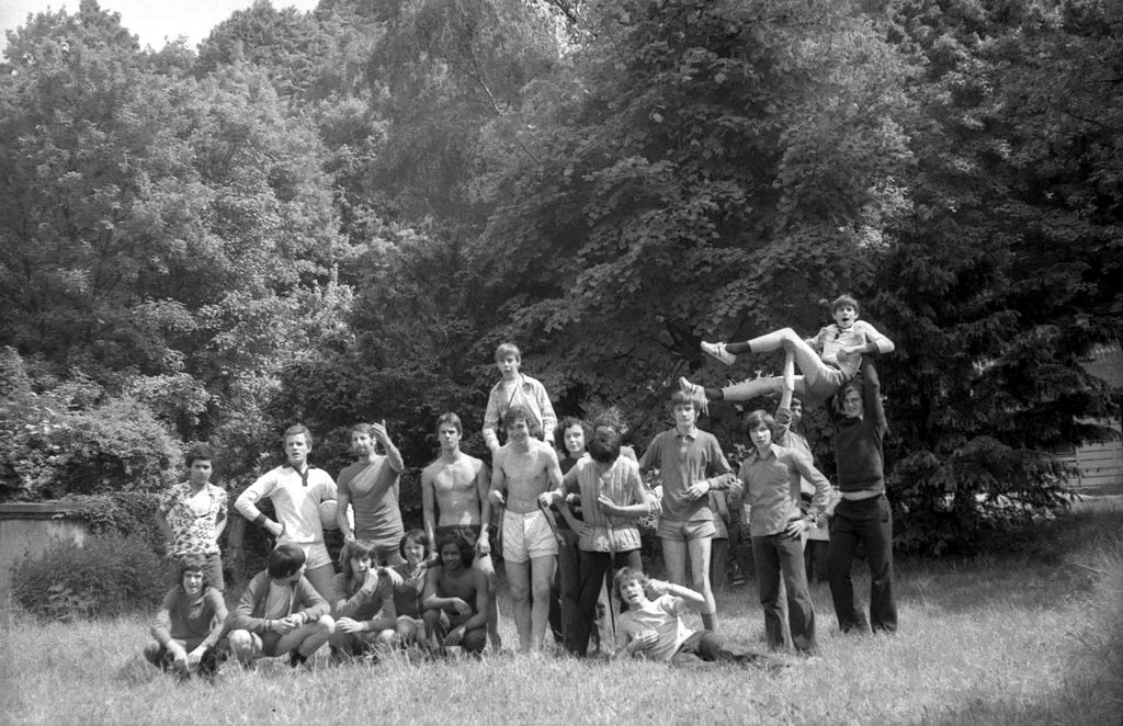 Collège des Boulereaux, Champigny, 1973, classe de sport