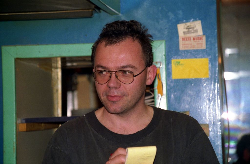 Tonio, Restaurant le Ship Shop, rue de Saint Malo à Rennes, en 1991