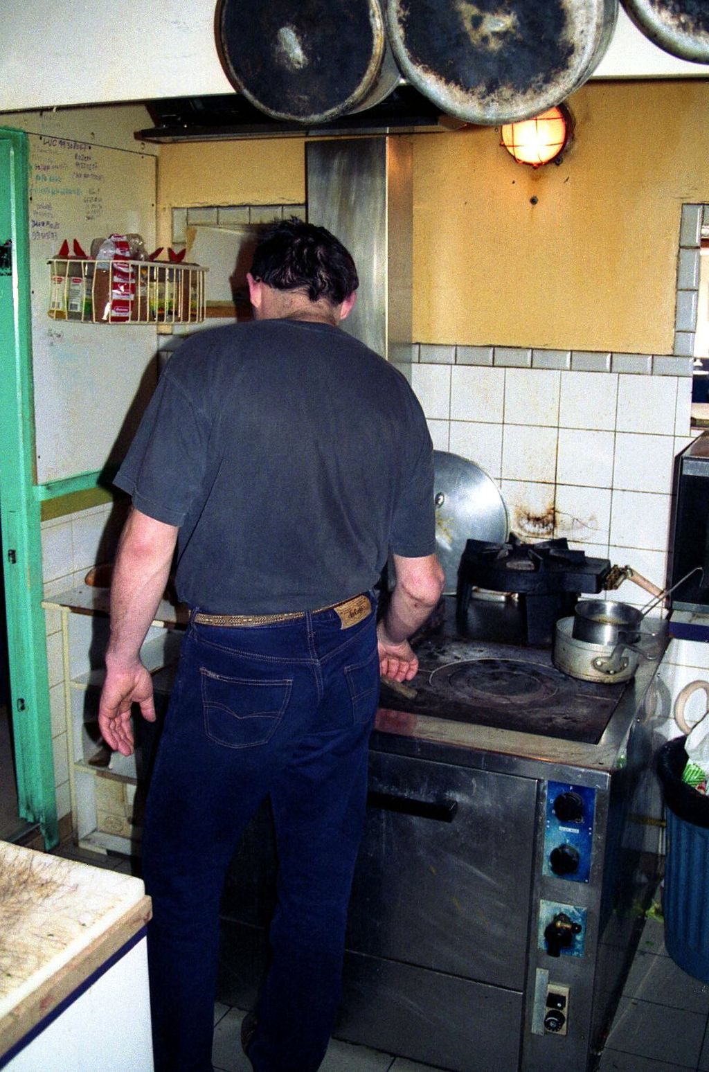 Tonio, Restaurant le Ship Shop, rue de Saint Malo à Rennes, en 1991