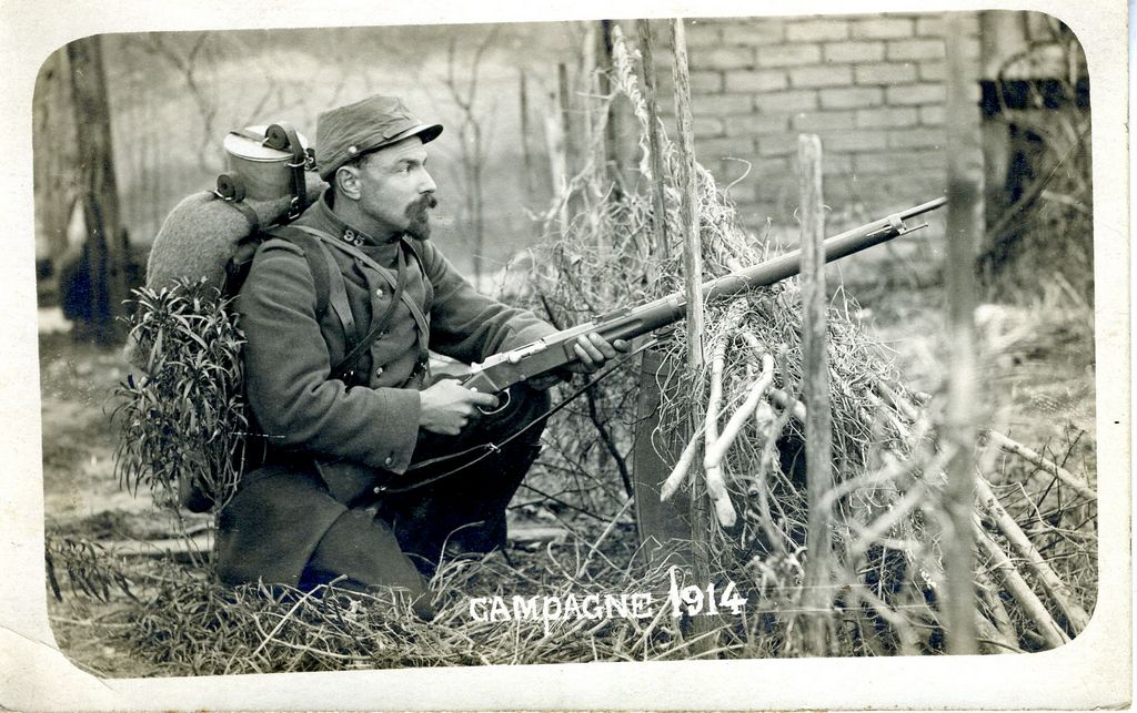 1914, Photo de soldat