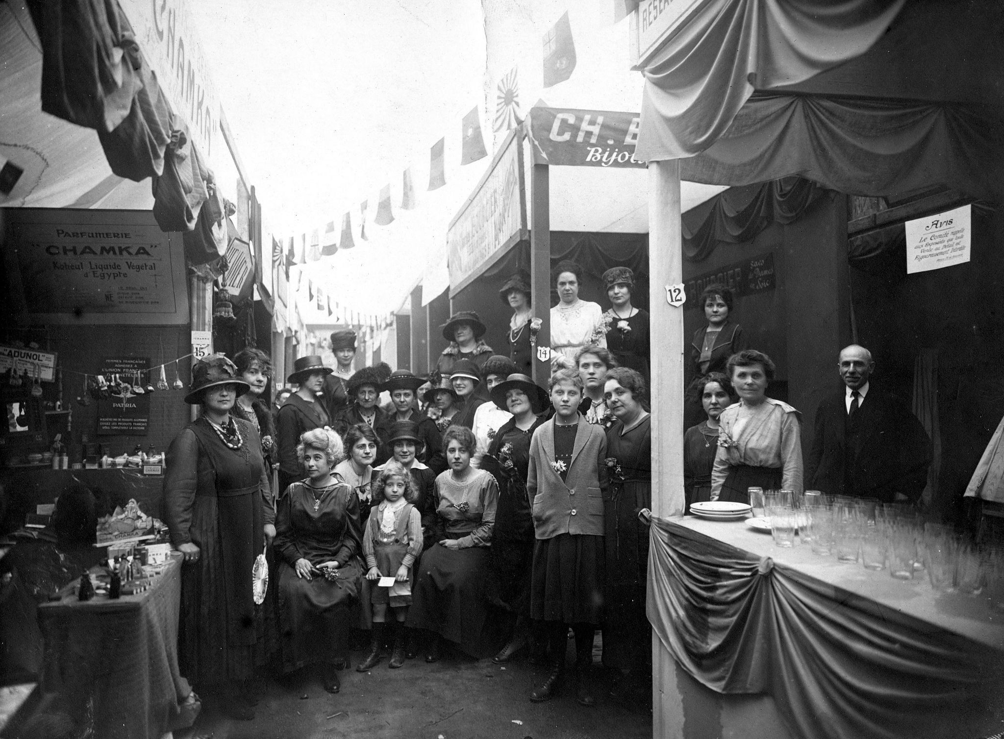 1920, foire internationale à Paris