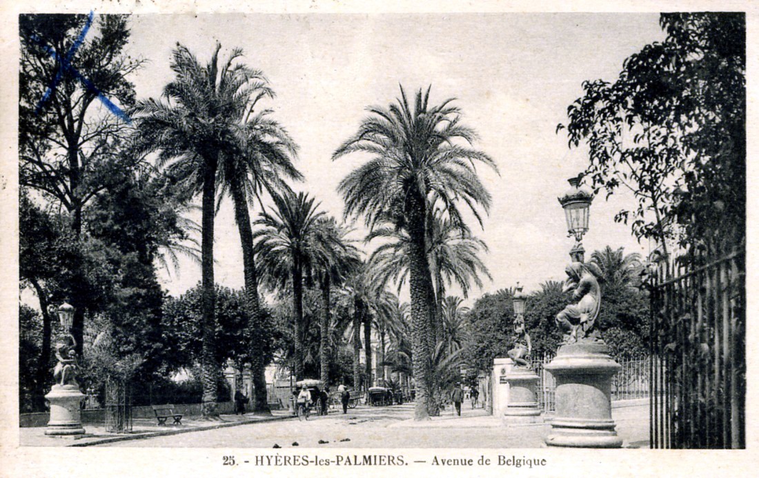 Hyères-les-Palmiers, avenue de la Belgique