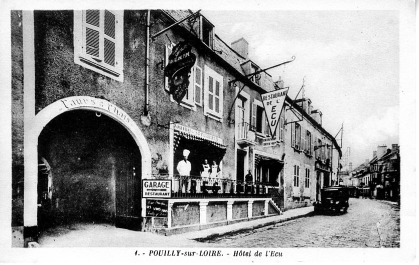 Pouilly-sur-Loire, Hotel de l'Ecu