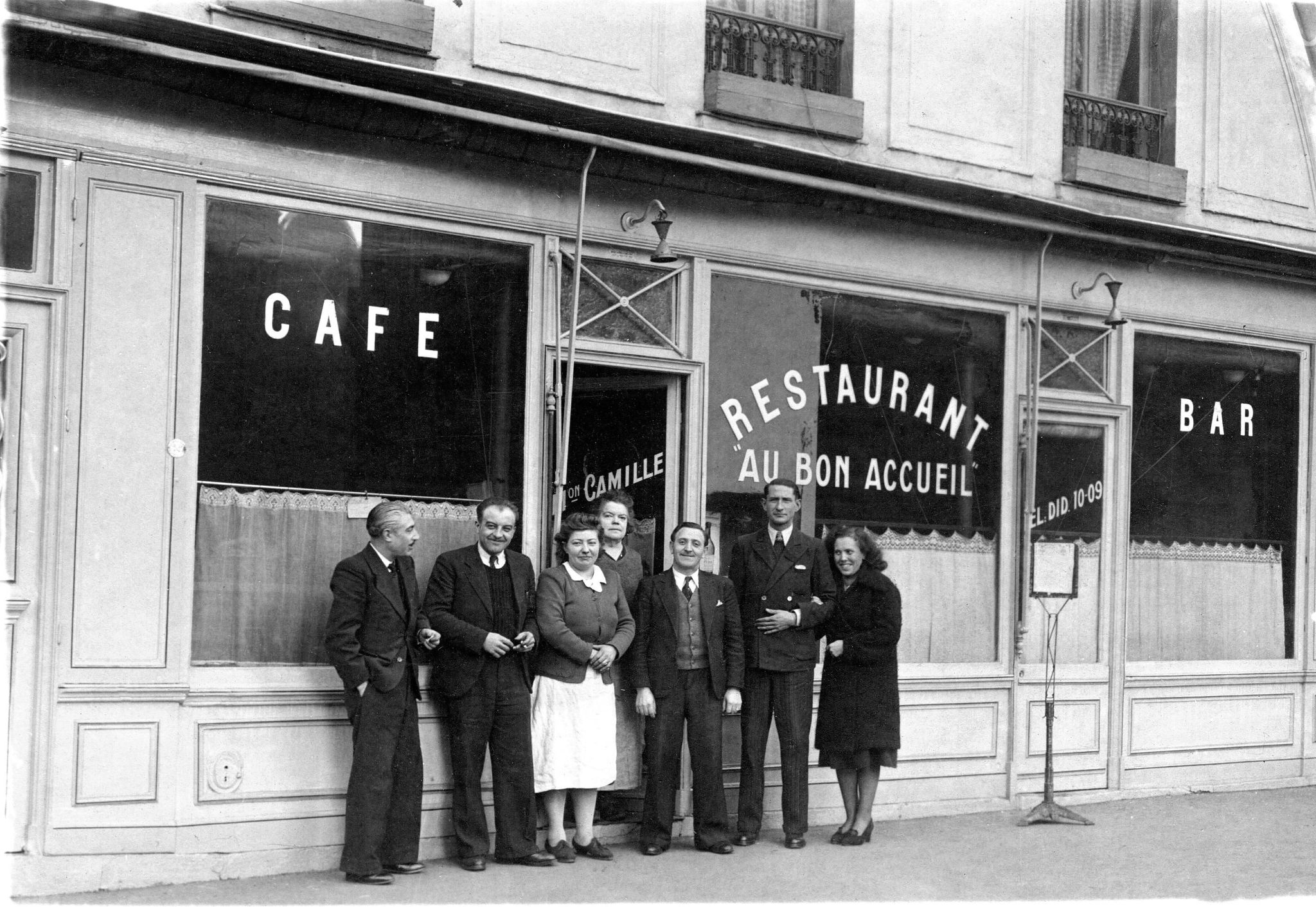 Café Restaurant Au Bon Accueil. Maison Camille