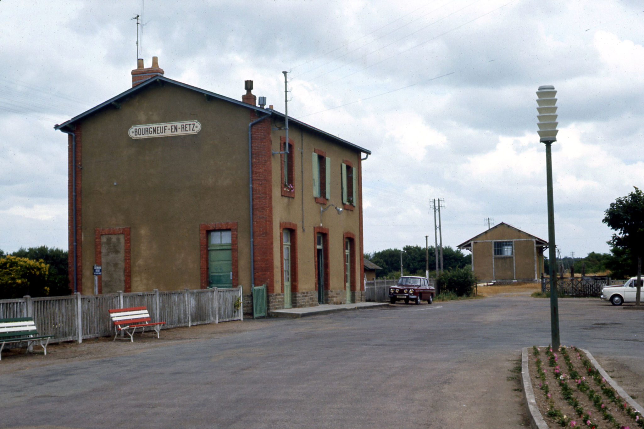 1974 gare de bourgneuf en retz