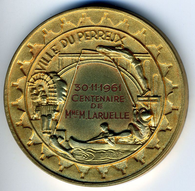 Médaille Marguerite Laruelle Avinen, 1961