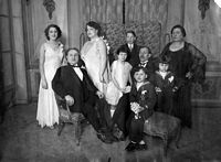 1929, Lionel Chour et famille