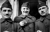 1939, Maurice, Roger et René Laruelle, mobilisation