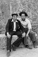 1943, Paul Werthel et Maurice Chour à Lézignan
