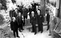 1946, René Laruelle, réunion comptoir Lyon-Alemand