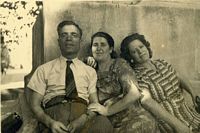 Années 1940, Jacques Kahane, femme Jacques, Malvina Kahane