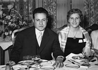 1956, Lionel Chour, Thérèse Laruelle, Mariage