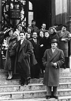 Années 1956, Maurice Chour et Famille au mariage de Lionel Chour et Thérèse Laruelle