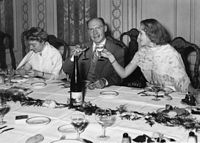 1956, Thérèse Ghertman, René Laruelle, Monique au Mariage de Thérèse et Lionel