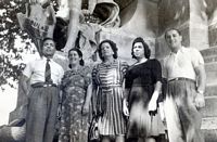 Années 1950, Malvina Kahane et famille