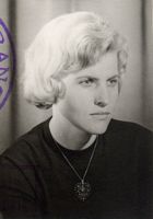 1962, Thérèse Laruelle, photo d'identité