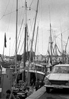 Années 1970, vue du port de Port Joinville