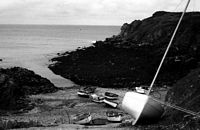 Années 1970, Port de la plage des Vieilles