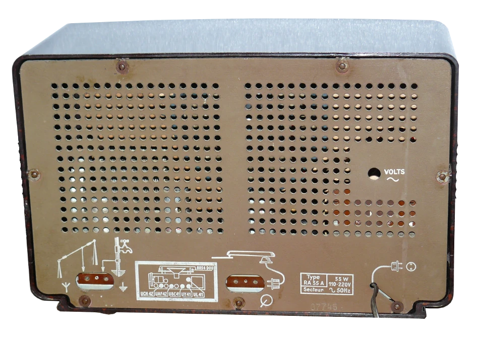 Radiola RA35A, arrière