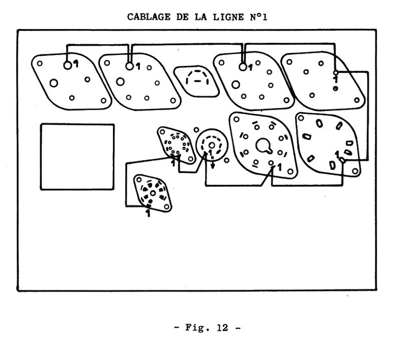 Eurelec, lampemètre, liaisons à exécuter