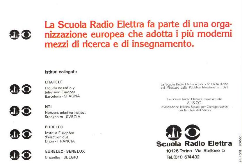 scuola radio elettra