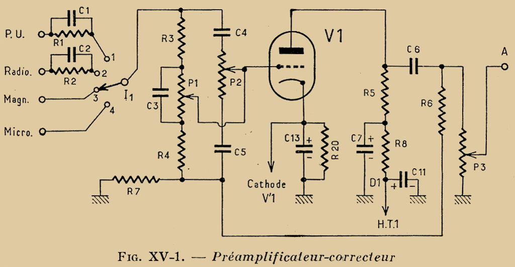 Petite précision sur schéma de préampli micro simple